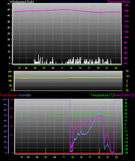 24 Hour Graph for Day 16