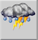 Light rain, Thunderstorm