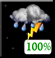 Thunderstorms Early