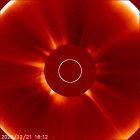 Latest LASCO C2 image of the Sun