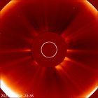Latest LASCO C2 image of the Sun