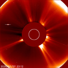 Latest LASCO C2 image of the Sun