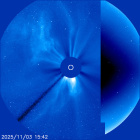 Latest LASCO C3 image of the Sun