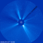 Latest LASCO C3 image of the Sun