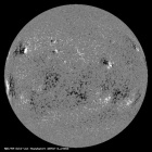 Latest SDO/HMI Magnetogram image of the Sun