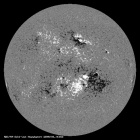 Latest SDO/HMI Magnetogram image of the Sun