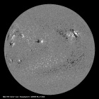Latest SDO/HMI Magnetogram image of the Sun