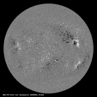 Latest SDO/HMI Magnetogram image of the Sun