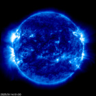 Click for time-lapse image of the sun