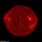 SOHO EIT 304 image of the sun